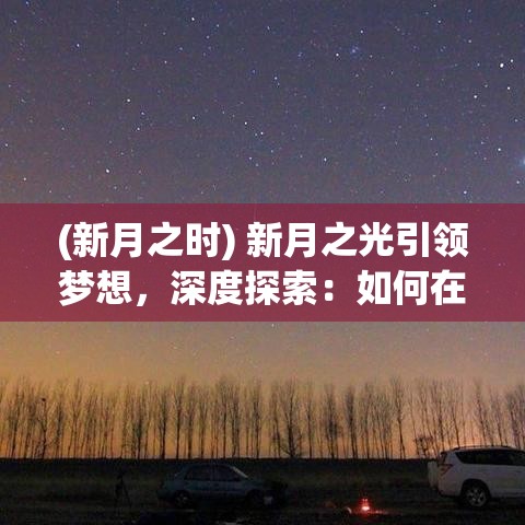 (新月之时) 新月之光引领梦想，深度探索：如何在新月期间设置目标并实现愿望的艺术